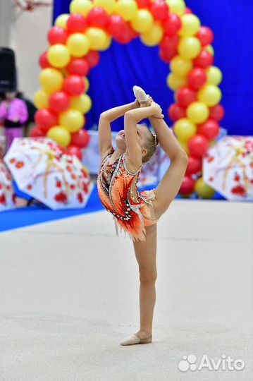 Купальник гимнастический для выступлений 116