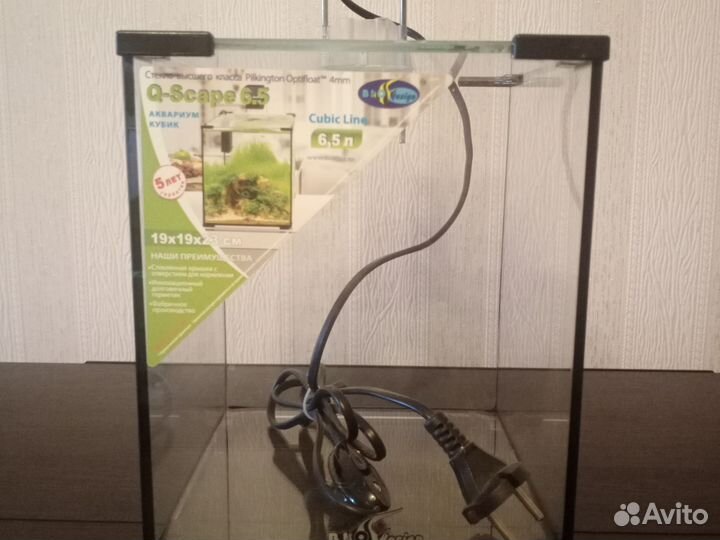 Аквариум кубик