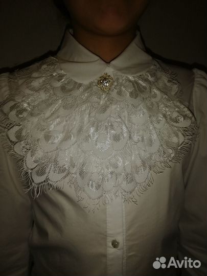 Блузка школьная Карамелли 134,140,146(новая)