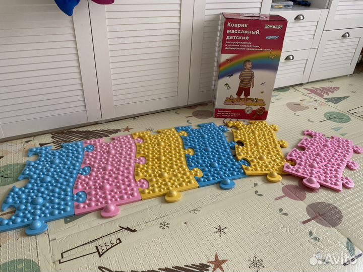 2 набора коврик массажный ортопедический