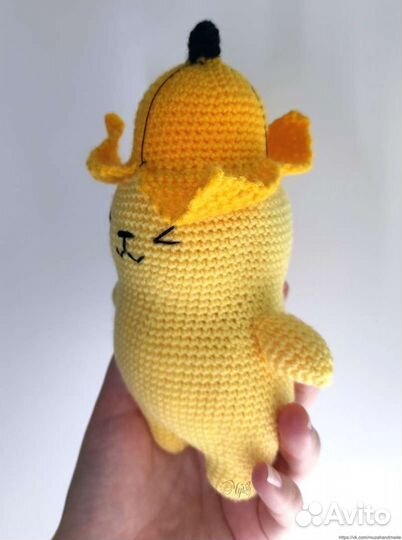 Кот Бананчик. Ручная работа