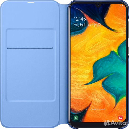 Оригинальные Чехлы для Samsung A30 (белый, чёрный)