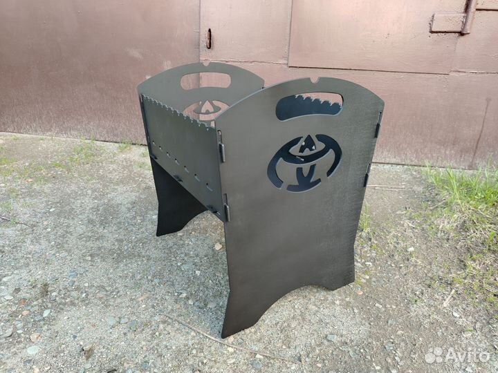 Мангал разборный 3 мм в ассортименте