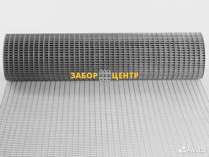 Сетка сварная в рулонах, для забора, строительная