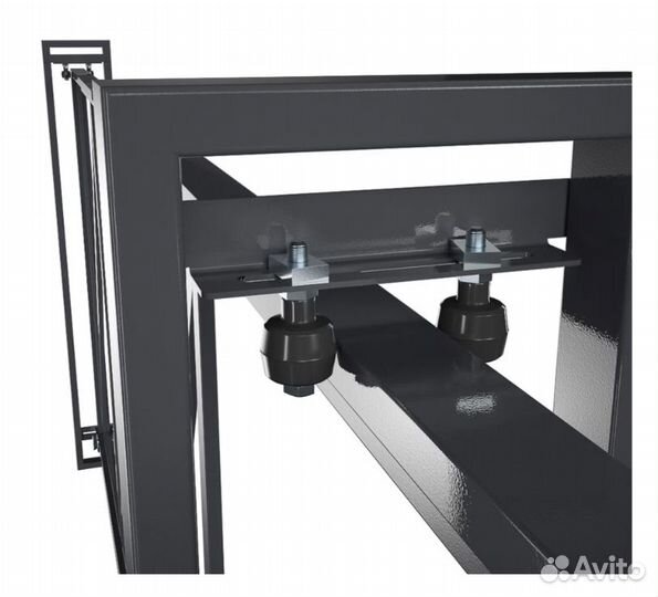 Ворота откатные каркас с комплектом под автоматику