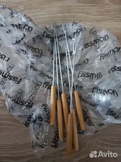 Фондюшница чугунная fissman