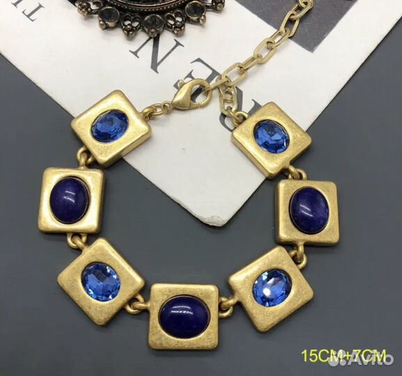 Шикарные серьги и браслет от Monet