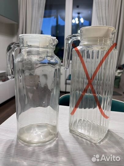 Кувшин стеклянный