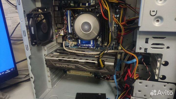 Видеокарта rx580 8gb sapphire nitro