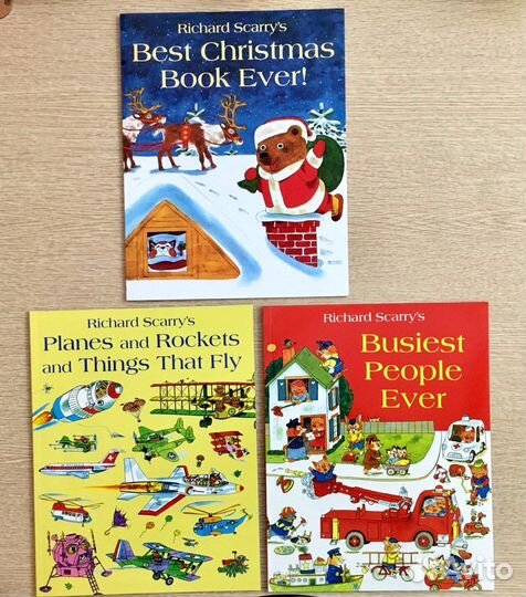 Ричард Скарри на английском языке Richard Scarry