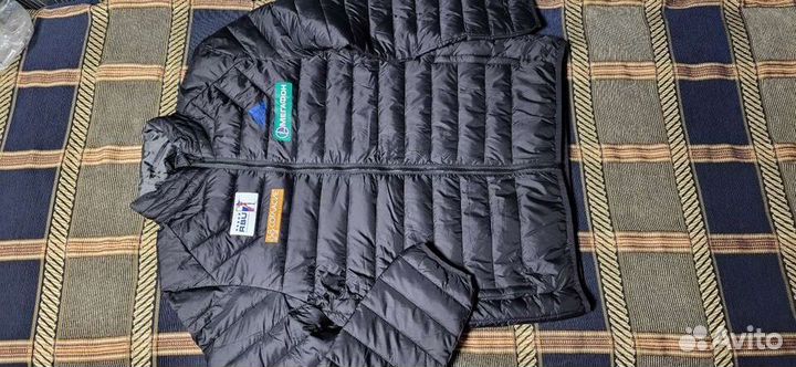 Разминочная куртка пуховик M-L-XL adidas Сб.России