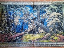 Гобелен ковёр ГДР Шишкин картина настенные ковры