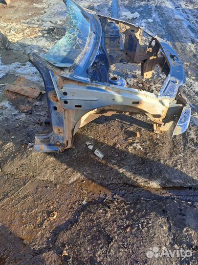 Передняя часть кузова рено логан 1