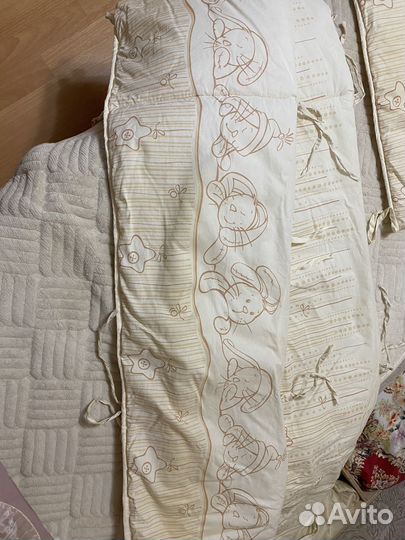 Бортики в детскую кроватку