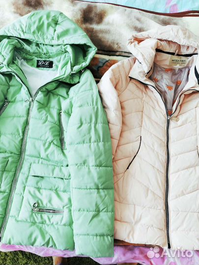 Три куртки женские 44-46