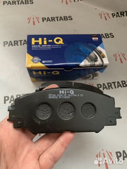 Колодки передние тормозные Toyota Corolla/Auris