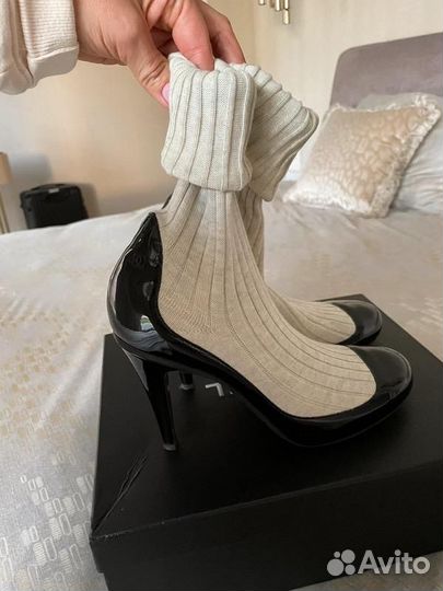 Туфли ботильоны Chanel