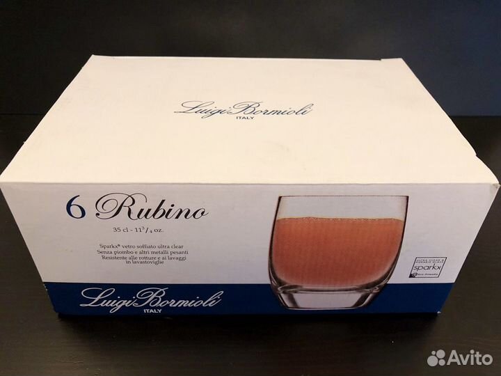 6 бокалов для виски Balvenie Luigi Bormioli