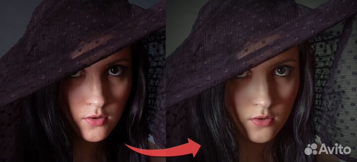 Ретушь и обработка фотографий