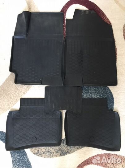 Автомобильные коврики hyundai solaris