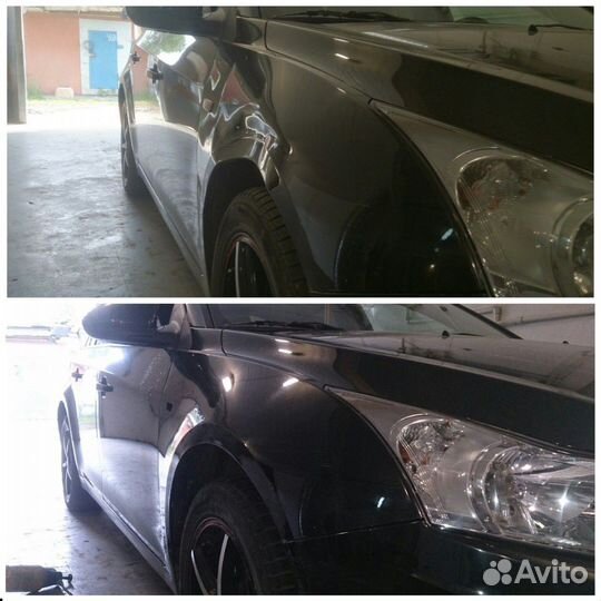 Профессиональный ремонт вмятин без покраски