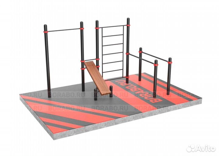 Спортивный Workout комплекс BW-33-М