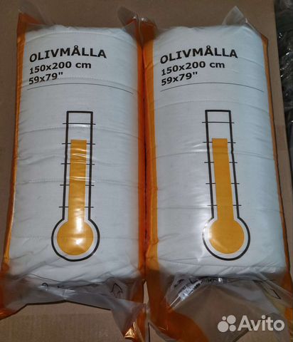 Одеяло IKEA 150 х 200 см теплое купить в Санкт-Петербурге с доставкой ...