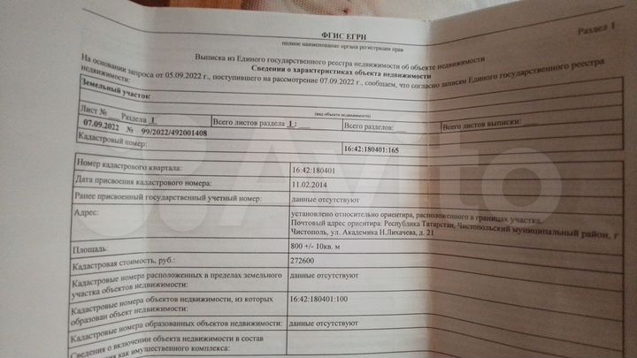 Участок 8 сот. (ИЖС)