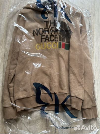 Толстовка gucci north face оригинал, размер S