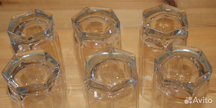 Стаканы 400 мл simax Чехия 6 шт. стекло