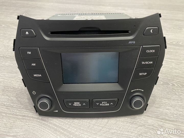 Штатная магнитола Hyundai Santa Fe AM104dmee PA30B