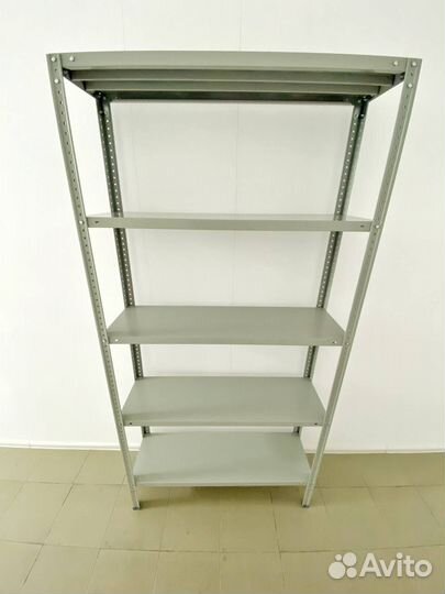 Металлические стеллажи. Нагрузка 100кг на полку
