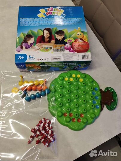 Настольные игры разные: малышам 3+, постарше 5+,7+