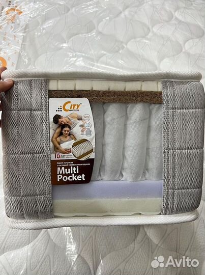 Матрас 140х200, 160х200, 180х200, 90х200, 120х200