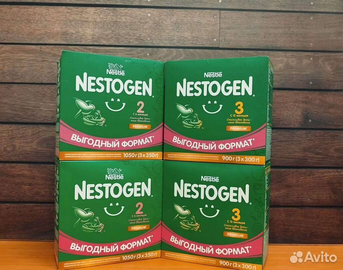 Детская смесь Нестожен 1, 2, 3, 4, Комфорт