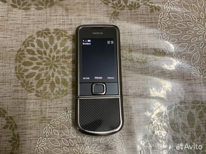 Телефон 8800 carbon