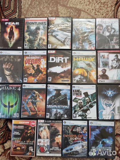 Компьютерные игры - диски для пк