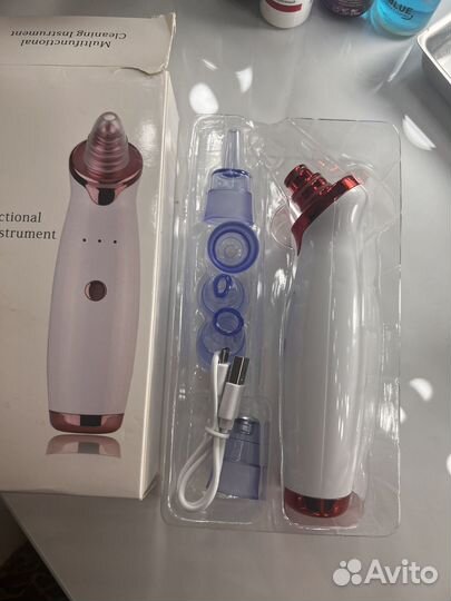 Вакуумный аппарат для чистки лица