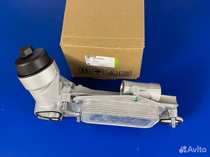 Корпус охладитель масляного фильтра Aveo Astra