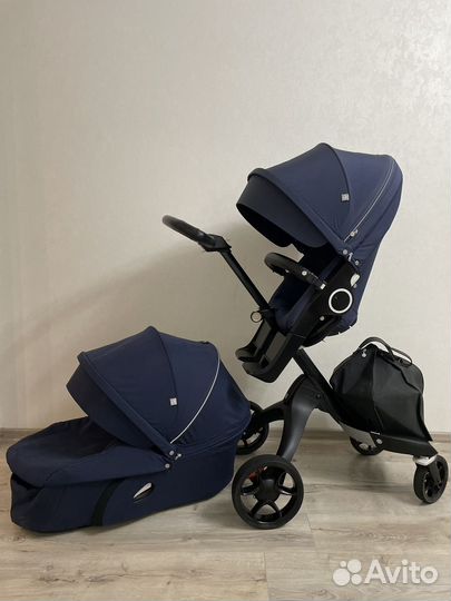 Коляска stokke xplory v6 2 в 1
