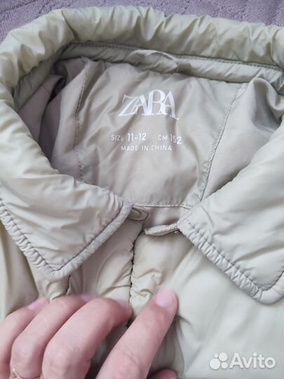 Куртка рубашка для девочки Zara 152