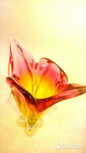 Богемское стекло цветное