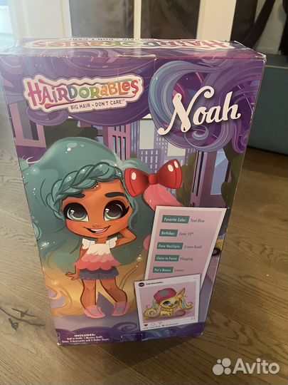 Кукла Hairdorables Noah новая
