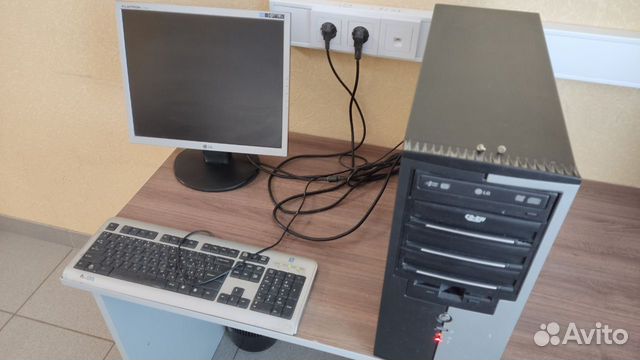 Системный блок с монитором купить в Перми | Электроника | Авито