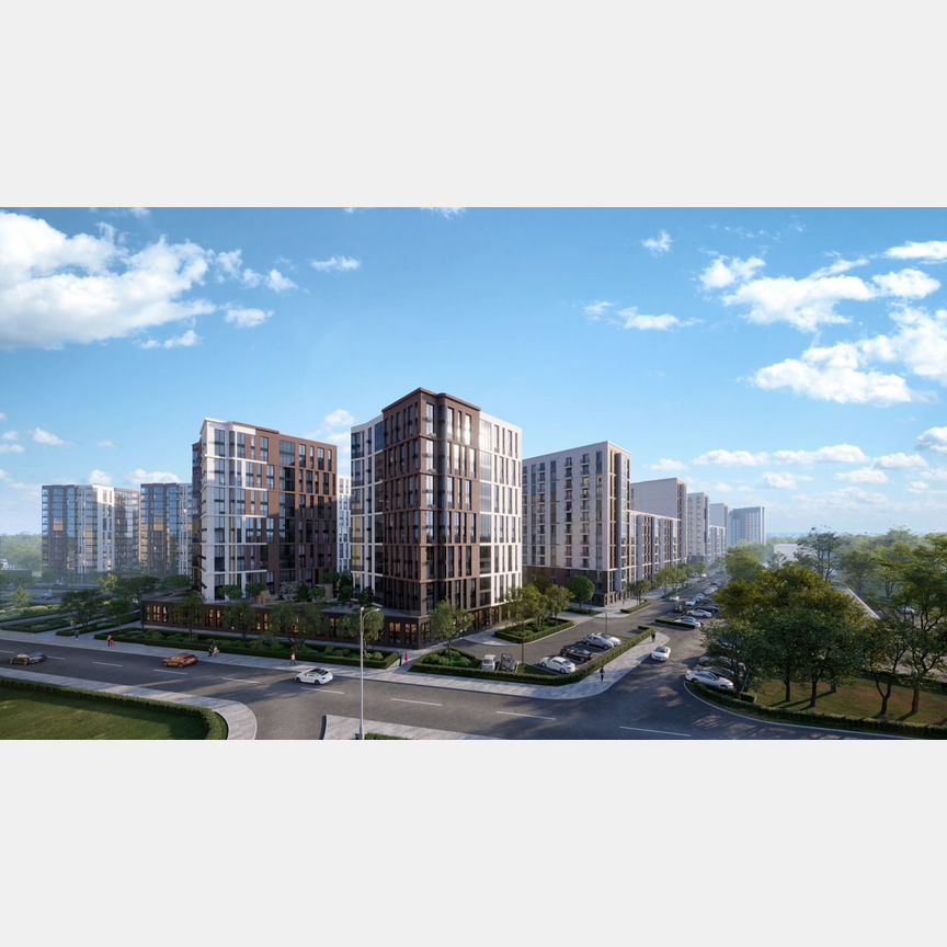 2-к. квартира, 55,1 м², 3/13 эт.