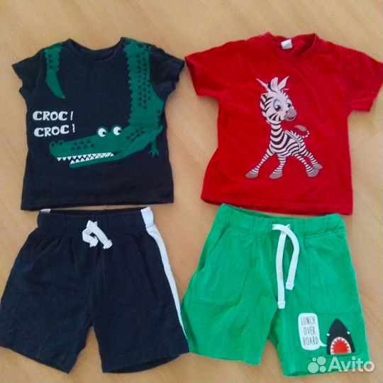 Вещи пакетом на мальчика 92р. H&M