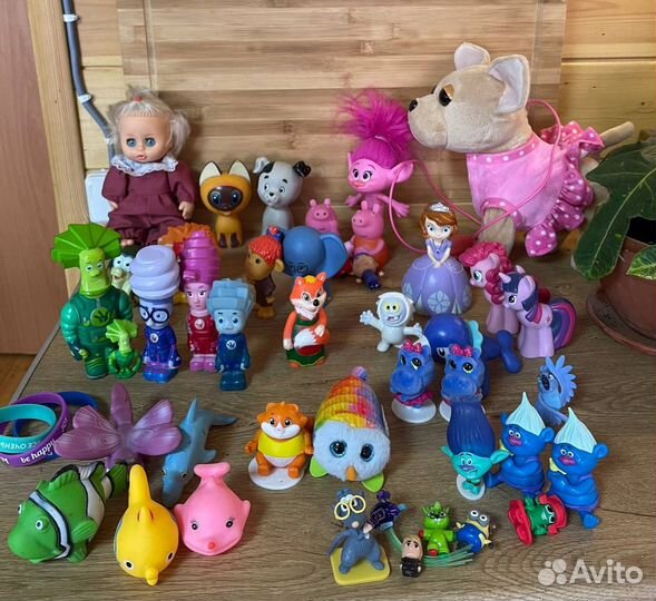 Игрушки пакетом на доставке