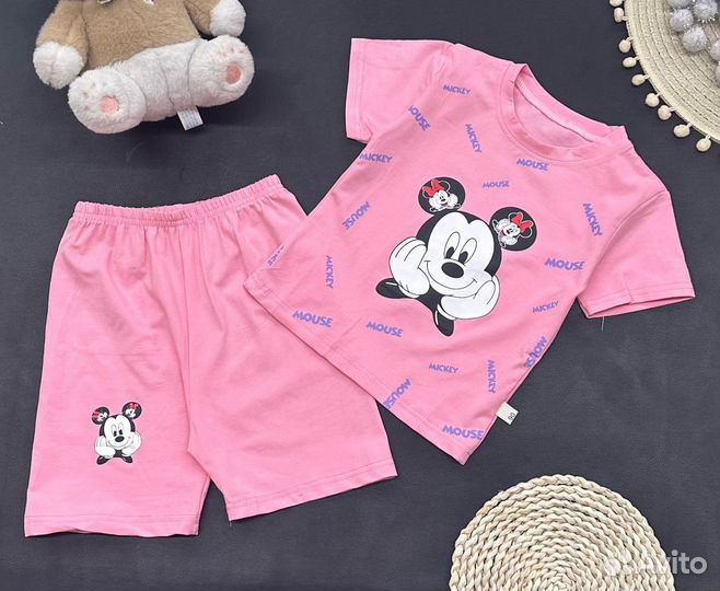 Летний костюм с шортами, 92-116