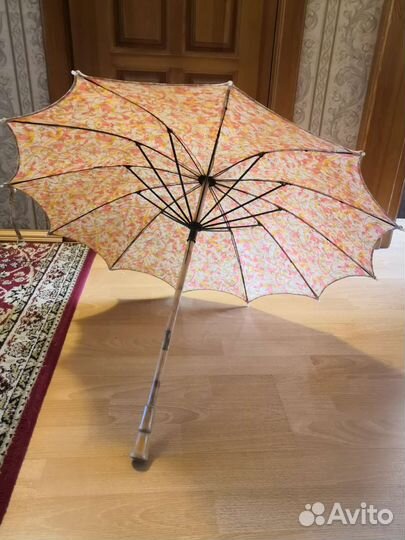 Деревянный зонтик от солнца из СССР