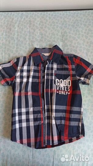 Рубашка для мальчика 128